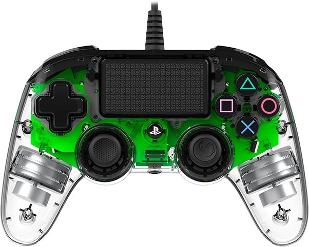 Wired gamepad Nacon Wired Illuminated Compact Controller Green, Green