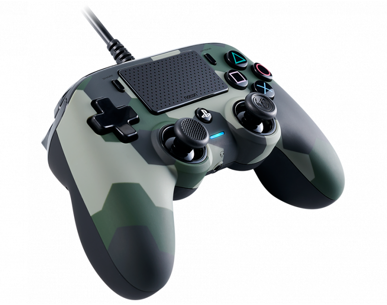 Wired gamepad Nacon Wired Compact Controller Camo Green, Green