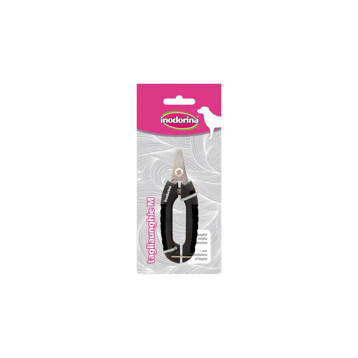 Nail clipper Inodorina Black Steel M - Домашни Животни<<<Дом Градина<<<BigBuy&&&Здраве и хигиена<<<Домашни