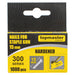 NAILS FOR TAKER TYPE 300 15 MM TOPMASTER 1000 PCS - Скоби и пирони за такери<<<Консумативи за