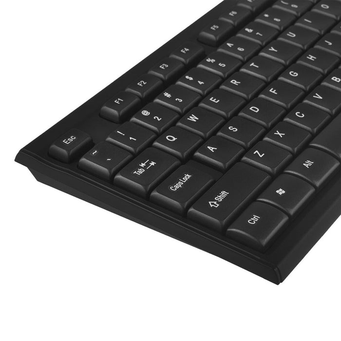 Keyboard and Mouse Nano RS RS580 Black