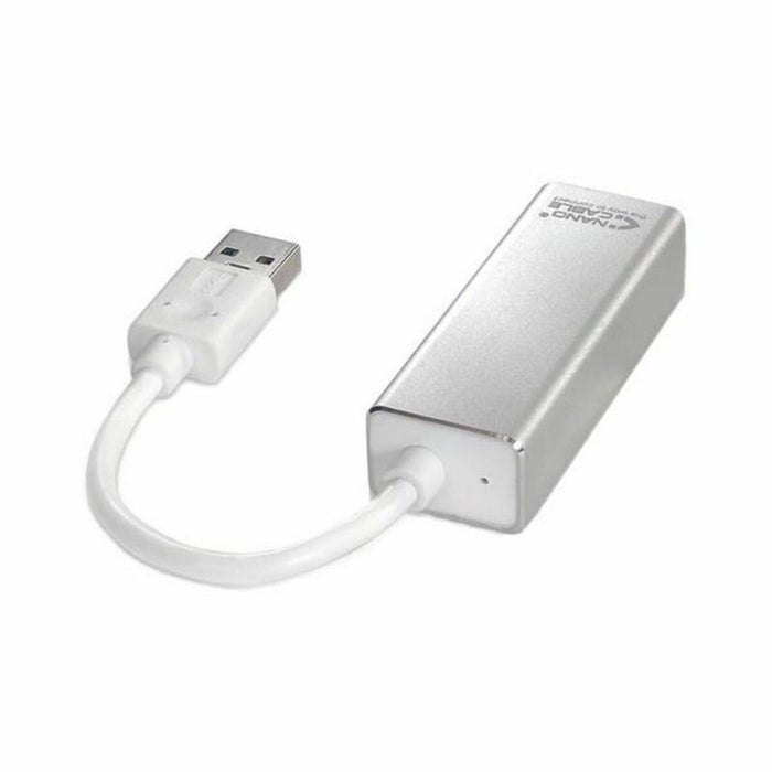 USB-C to RJ45 Network Adapter NANOCABLE USB 3.0/RJ-45, 0.15m