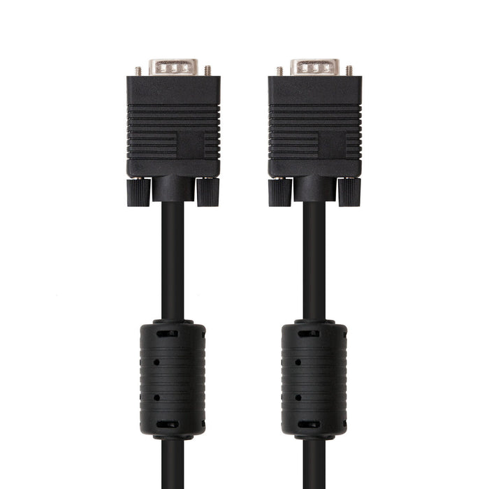 VGA Cable NANOCABLE 10.15.0115 Black 15 m