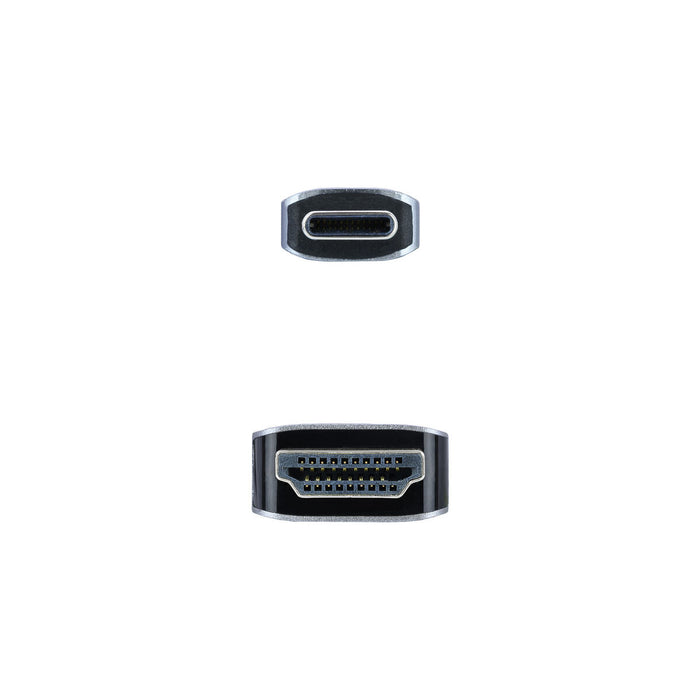USB-C to HDMI Cable NANOCABLE 10.15.5102 1,8 m Black