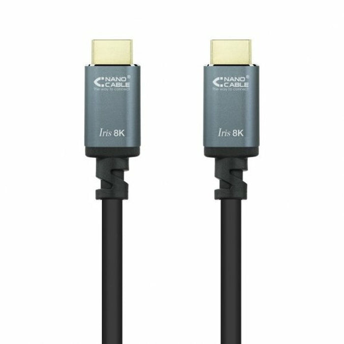 HDMI Cable NANOCABLE 10.15.8010 10 m Black