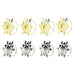 Napkin holder DKD Home Decor Set Metal Snowflakes (5 x 5 x 17 cm) (2 Units) - Декорация и Осветление<<<Дом