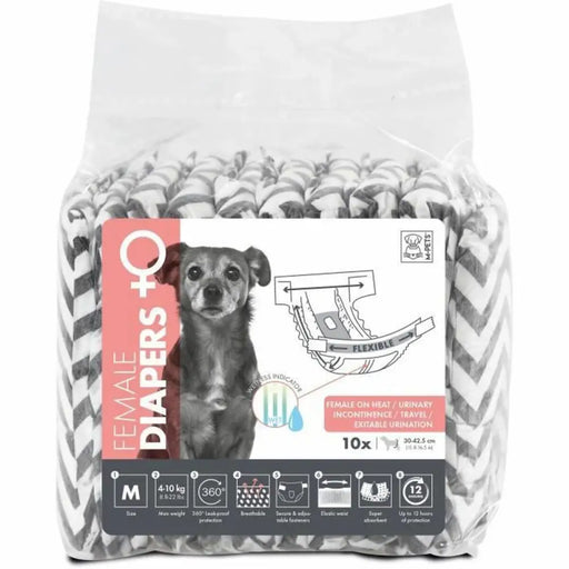 Nappies MPETS 10 Units - Здраве и хигиена<<<Домашни Животни<<<Дом Градина<<<BigBuy