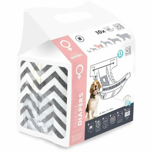 Nappies MPETS 10 Units - Здраве и хигиена<<<Домашни Животни<<<Дом Градина<<<BigBuy