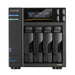 NAS Asustor AS6804T; Tower; 4x (3.5’’ SATA HDD/ 2.5’’ SSD); AMD Ryzen Embedded V3C14; 16G ECC DDR5 SODIMM (max. 64GB)