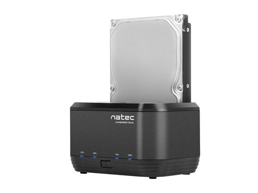 Natec HDD Docking Station Kangaroo Dual SATA USB 3.0 - Аксесоари<<<NATEC компютърна