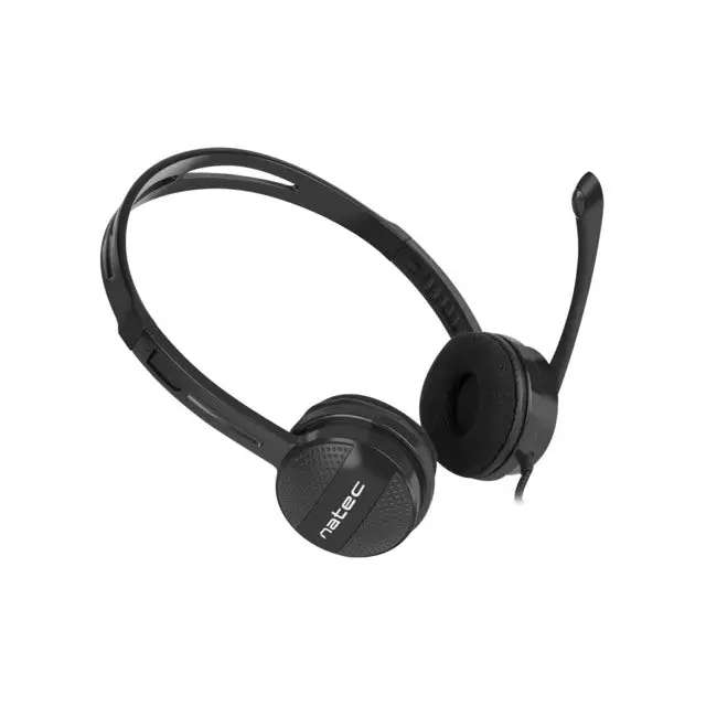 Natec Headset Canary Go With Microphone Black - Слушалки<<<NATEC компютърна периферия<<<NATEC<<<PolyComp&&&Електроника