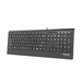 Natec Keyboard Barracuda SLIM US Layout Black - Клавиатури<<<NATEC компютърна
