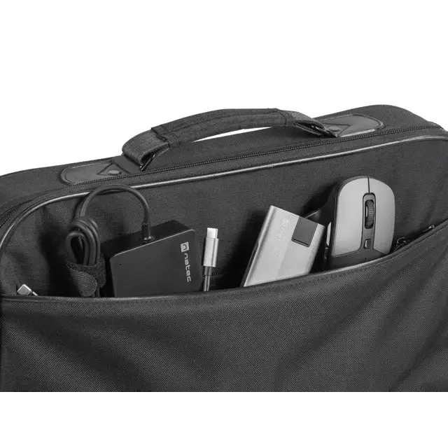 Natec laptop bag impala 2 14.1’’ black - Чанти<<<NATEC компютърна периферия<<<NATEC<<<PolyComp&&&Bags / backpacks