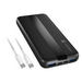 Natec Powerbank Trevi Slim Q V2 10000MAh 2X USB-A 18W + 1X USB-C 20W + USB-C - USB0-C CABLE - Аксесоари<<<NATEC