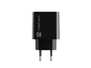 Natec USB Charger Ribera 1X USB-A + 1X USB-C 20W Black - Аксесоари<<<NATEC компютърна