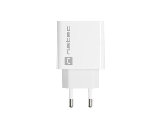 Natec USB Charger Ribera 1X USB-C 20W White - Аксесоари<<<NATEC компютърна периферия<<<NATEC<<<PolyComp&&&USB зарядни и