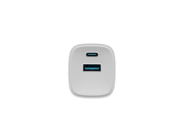 Natec USB Charger Ribera Gan 1X USB-A + 1X USB-C 30W White - Аксесоари<<<NATEC компютърна