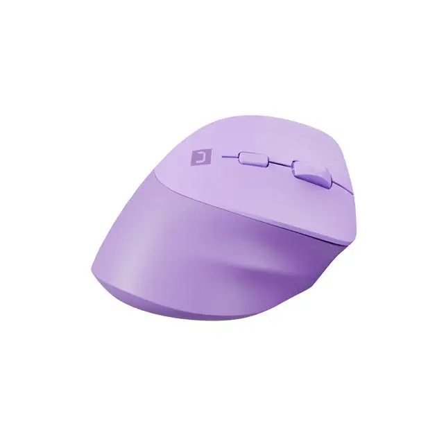 Natec Vertical Mouse Crake 2 Wireless 2400DPI Bluetooth 5.2 + 2.4 GHz Pure Lavender - Мишки<<<NATEC компютърна