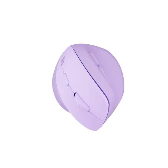 Natec Vertical Mouse Crake 2 Wireless 2400DPI Bluetooth 5.2 + 2.4 GHz Pure Lavender - Мишки<<<NATEC компютърна