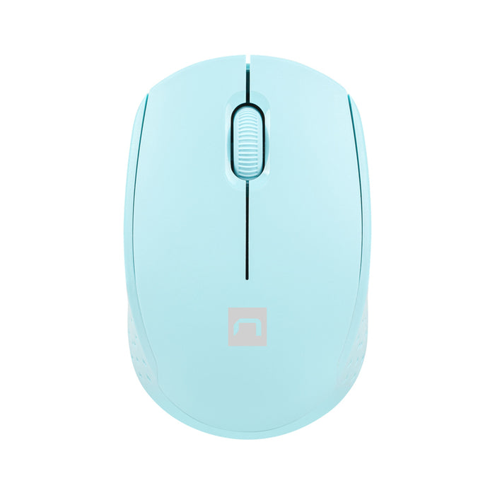 Natec Mouse Stork Wireless 1600DPI Optical, Blue