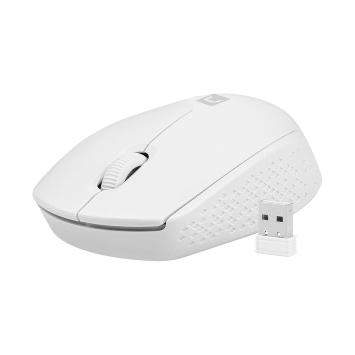 Natec Mouse Stork Wireless 1600DPI Optical, White