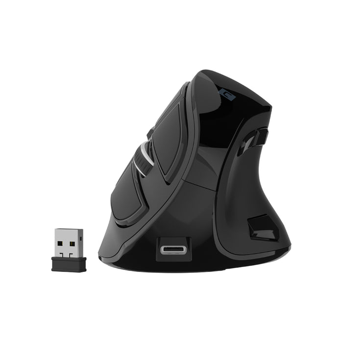 Natec Euphonie Pro Wireless Vertical Mouse BT 5.0 4000DPI, Silent, Programmable