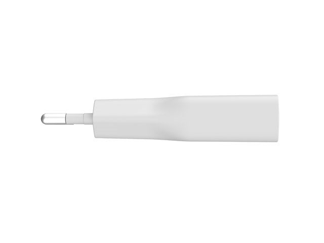 NATEC RIBERA GAN SLIM MAINS CHARGER 1× USB-A + 1× USB-C 20W WHITE