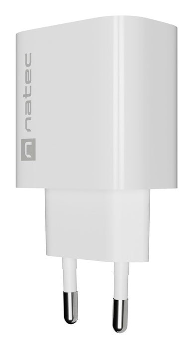 WALL CHARGER NATEC RIBERA 1X USB-C 20W WHITE