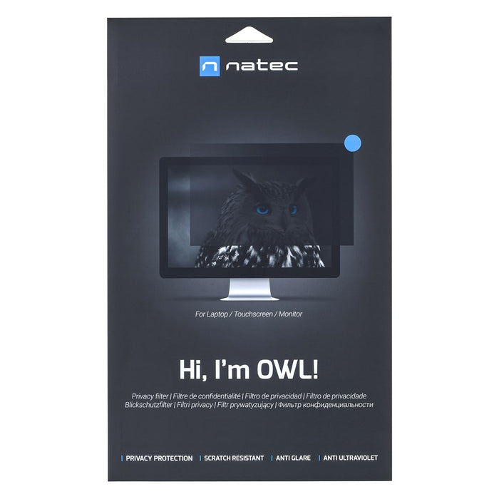 Natec Privacy Filter, Owl, 14", 16:9