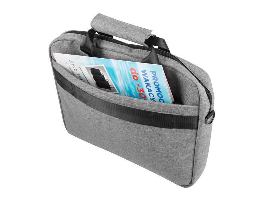 NATEC Mustela notebook bag 15.6’ grey