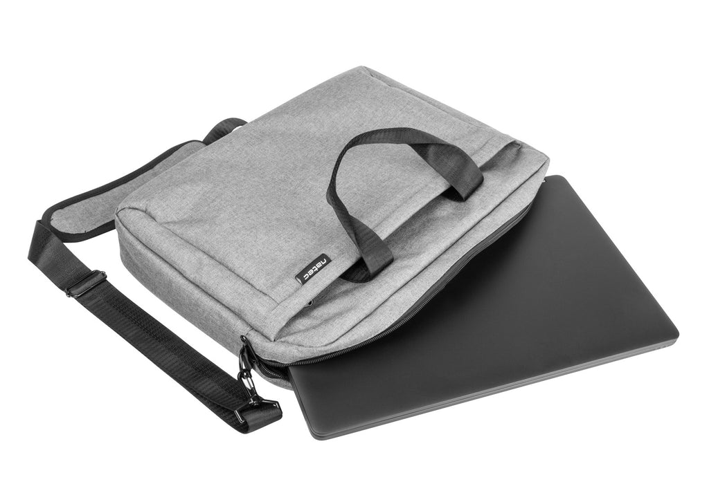 NATEC Mustela notebook bag 15.6’ grey