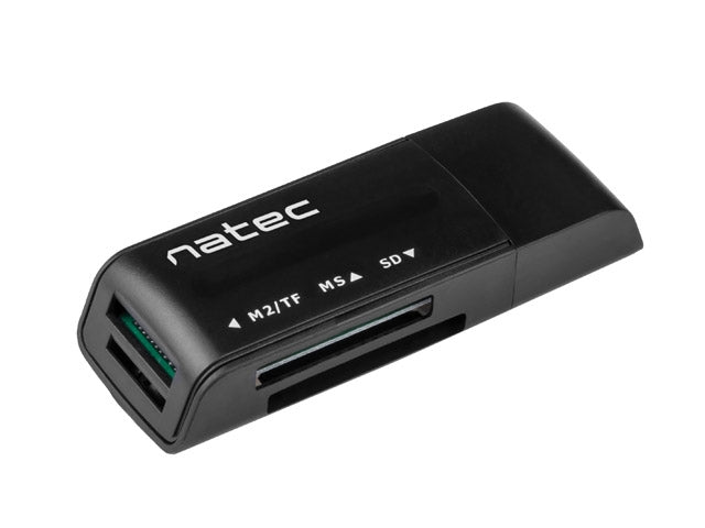 Natec Card Reader MINI ANT 3 SDHC MMC M2 MICRO SD USB 2.0 Black