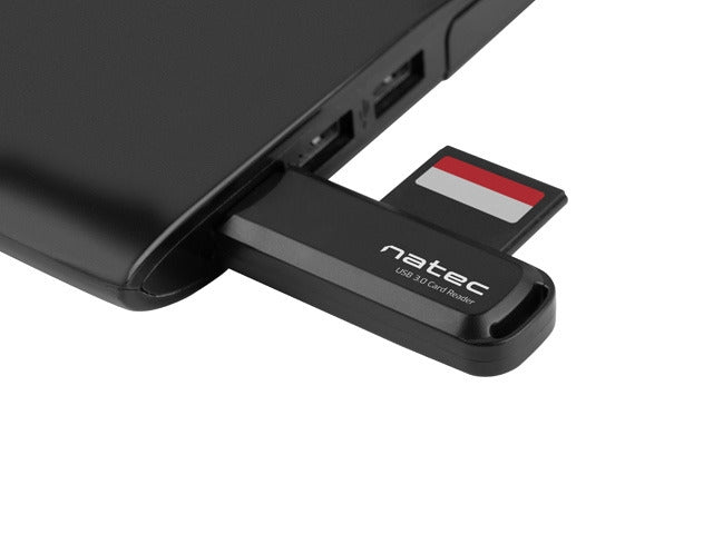 Natec Card Reader Scarab 2 SDHC MMC M2 Micro SD USB 2.0 Black
