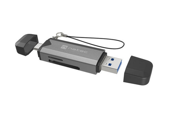 Natec Scarab 3 USB-C/USB-A 3.2 Gen.1 SD/Micro SD Card reader
