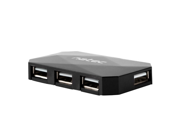 Natec HUB Locust USB 2.0 4-Port Black