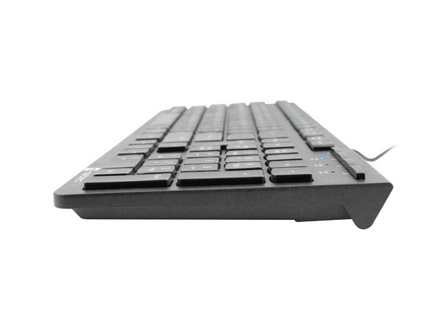 Natec Keyboard Discus 2 SLIM US Layout Black