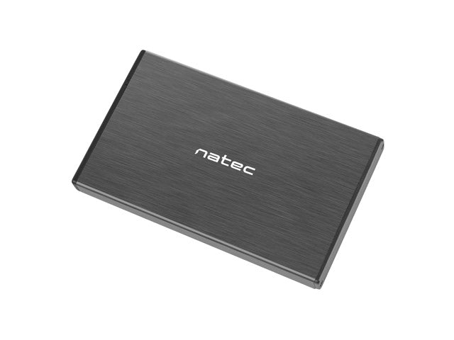 Natec External HDD/SSD Enclosure Rhino Go SATA 2.5" USB 3.0 Black