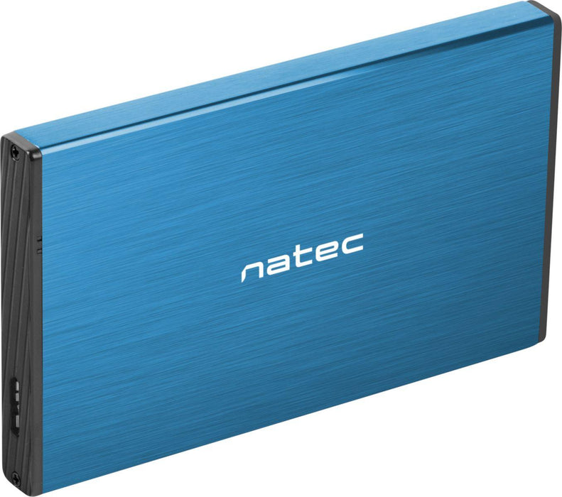 2.5'' hard drive tray, Natec Rhino Go, USB 3.0, blue