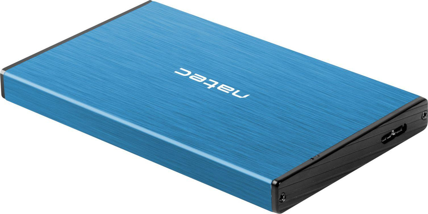 2.5'' hard drive tray, Natec Rhino Go, USB 3.0, blue