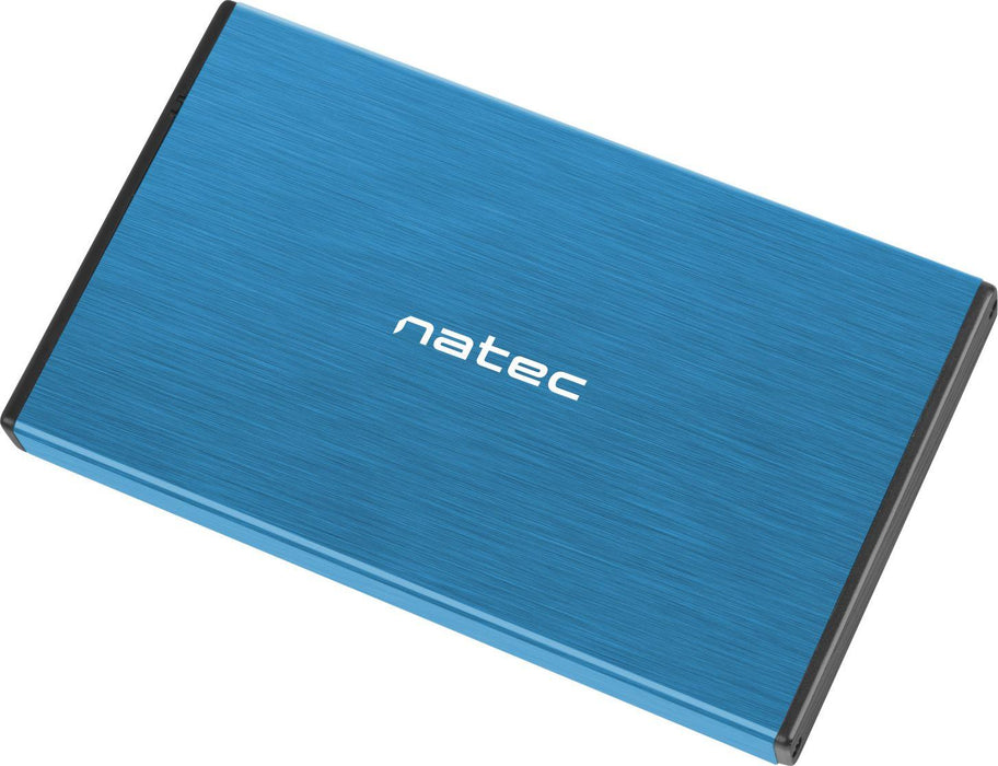 2.5'' hard drive tray, Natec Rhino Go, USB 3.0, blue
