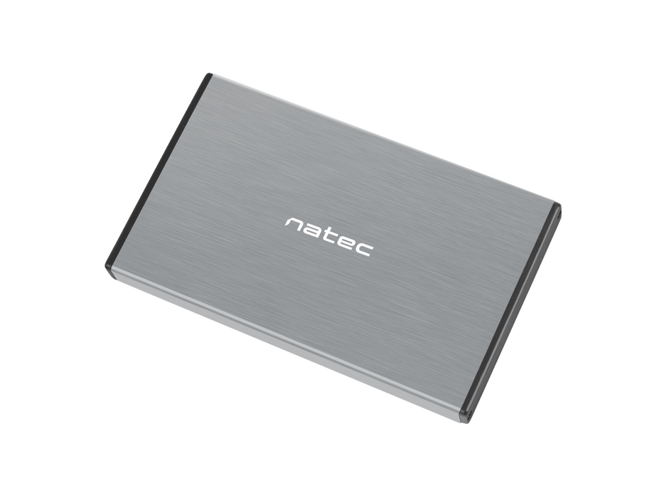 2.5'' SSD/HDD drawer, Natec Rhino Go, USB 3.0, Gray