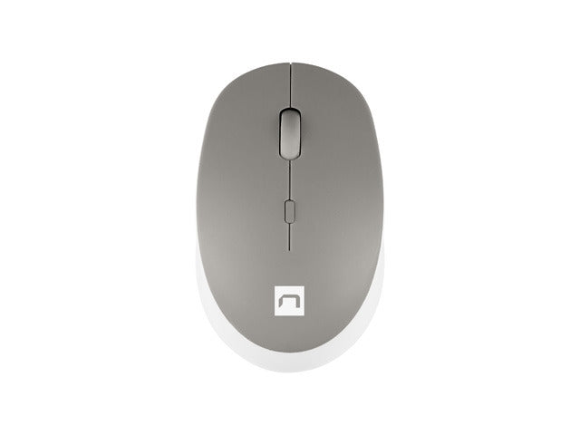 Natec Mouse Harrier 2, 1600 DPI Bluetooth 5.1 White-Grey