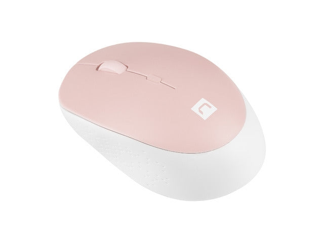 Natec Mouse Harrier 2, 1600 DPI Bluetooth 5.1 White-Pink