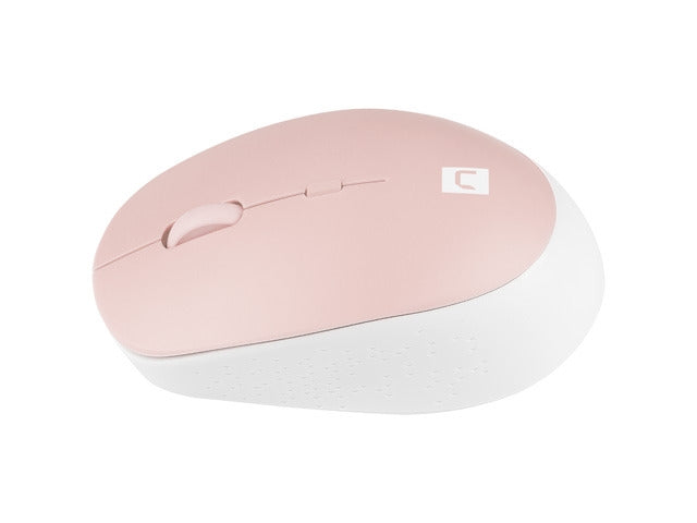 Natec Mouse Harrier 2, 1600 DPI Bluetooth 5.1 White-Pink