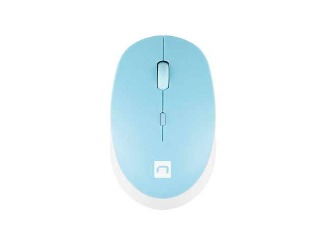 Natec Mouse Harrier 2, 1600 DPI Bluetooth 5.1 White-Blue