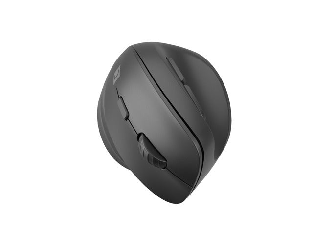 Natec Vertical Mouse Crake 2  BLUETOOTH 5.2 + 2.4GHZ BLACK 2400dpi, Right handed, black
