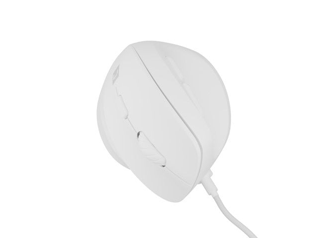 Natec Vertical Mouse Crake 2 Pro 12800DPI Optical White