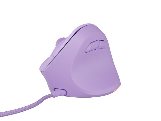 Natec Vertical Mouse Crake 2 Pro 12800DPI Optical Pure Lavander