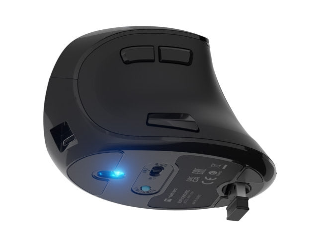 Natec Euphonie Pro Wireless Vertical Mouse BT 5.0 4000DPI, Silent, Programmable