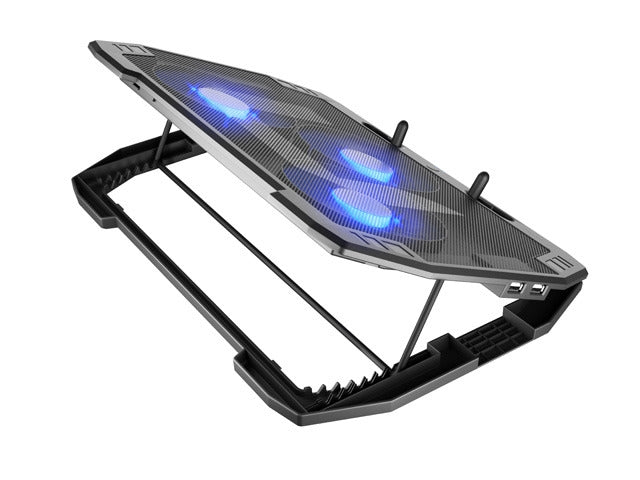 Natec Laptop Cooling Pad Oriole 15.6-17.3" 3 Fans, Led Light, 2 USB